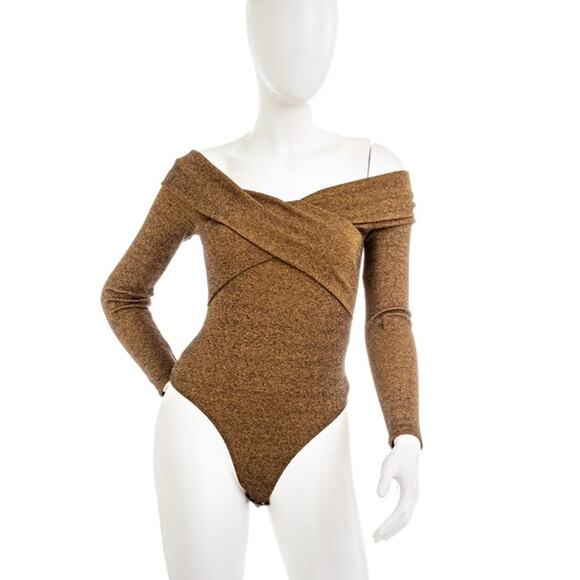 Capulet Twist Off the Shoulder Body Suit - Picture 2 of 8